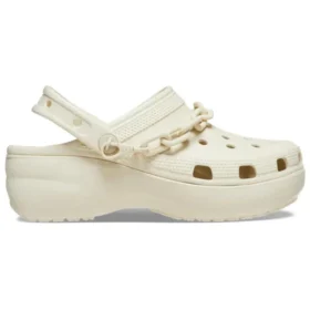 Klassiska Platform Clogs med kedja ”Bone”