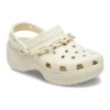 Klassiska Platform Clogs med kedja ”Bone”