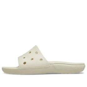 Klassiska platta sandaler, unisex, beige