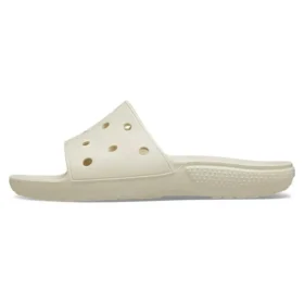 Klassiska platta sandaler, unisex, beige
