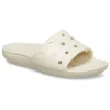 Klassiska platta sandaler, unisex, beige