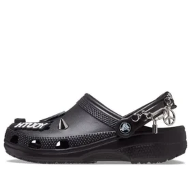 Klassiska, positiva och avslappnade unisex-Sandaler i svart
