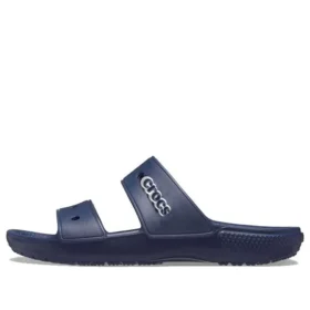 Klassiska sandaler med två remmar ”Navy”