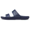 Klassiska sandaler med två remmar ”Navy”