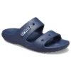 Klassiska sandaler med två remmar ”Navy”