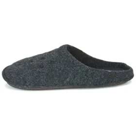 Klassiska tofflor, avslappnade unisex-tofflor i svart