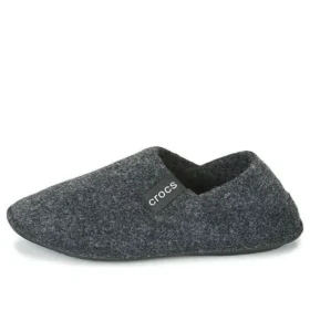 Klassiska tofflor med mjuk sula, unisex, svarta tofflor