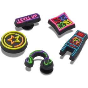 Level up Gamer 5-pack Jibbitz-berlocker