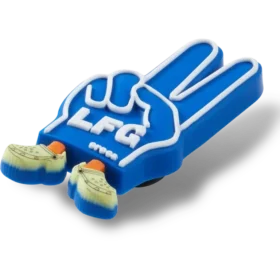 Lfg Jibbitz-berlocker i skumplast med fredstecken