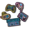 Lights up Neon Gamer 5-pack Jibbitz™-berlocker