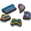 Lights up Neon Gamer 5-pack Jibbitz™-berlocker