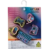 Lights up Neon Gamer 5-pack Jibbitz™-berlocker