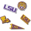 LSU 5-pack Jibbitz-berlocker