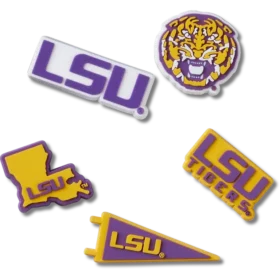 LSU 5-pack Jibbitz-berlocker