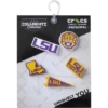 LSU 5-pack Jibbitz-berlocker