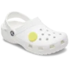 Lysande gul fotboll Jibbitz™-berlocker