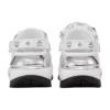 Mega Crush Clogs ”White Silver”