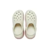 Mega Crush Color Dip Clog ”White Pink”