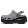 Mega Crush Reflective Clogs ”Grey Black”