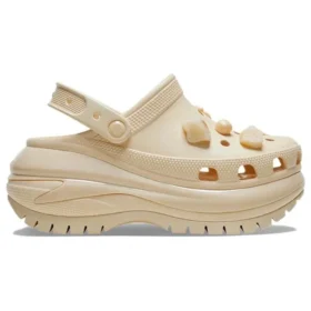 Mega Crush Shell and Pearls Clogs ”Beige”