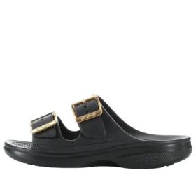 Metallspänne på Saturday Sandal ”Black”