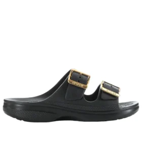 Metallspänne på Saturday Sandal ”Black”