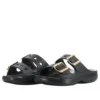 Metallspänne på Saturday Sandal ”Black”