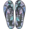 Miami Round Toe Dark Floral Flip