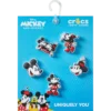 Mickey och Minnie PVC 5-pack Jibbitz™-berlocker