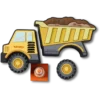 Myo Construction Truck 5-pack Jibbitz-berlocker