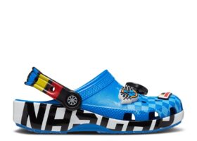 Nascar x Classic Clog Kids ”Bright Cobalt”
