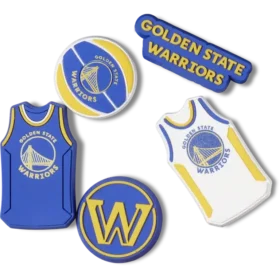 NBA Golden State Warriors 5-pack Jibbitz-berlocker
