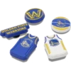 NBA Golden State Warriors 5-pack Jibbitz-berlocker