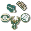 NBA Milwaukee Bucks 5-pack Jibbitz-berlocker