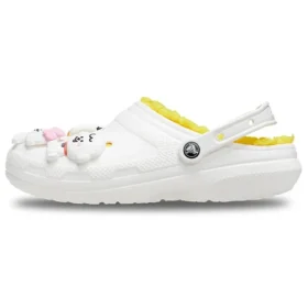 NEVERXCrocs Classic Cozy Stay Warm Crocs sporttofflor unisex flerfärgade
