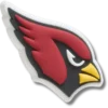 NFL Arizona Cardinals-logotyp Jibbitz™-berlocker