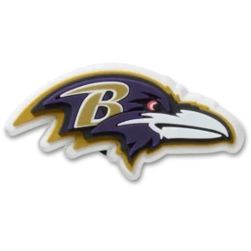 NFL Baltimore Ravens-logotyp Jibbitz™-berlocker