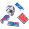 NFL Buffalo Bills 5-pack Jibbitz-skoberlocker NFL Buffalo Bills 5-pack Jibbitz-skoberlocker