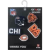 NFL Chicago Bears 5-pack Jibbitz-skoberlocker NFL Chicago Bears 5-pack Jibbitz-skoberlocker