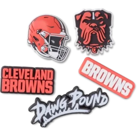 NFL Cleveland Browns 5-pack Jibbitz-skoberlocker