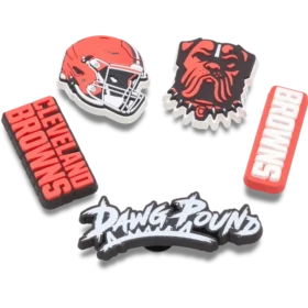 NFL Cleveland Browns 5-pack Jibbitz-skoberlocker