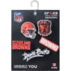NFL Cleveland Browns 5-pack Jibbitz-skoberlocker NFL Cleveland Browns 5-pack Jibbitz-skoberlocker