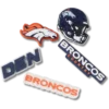 NFL Denver Broncos 5-pack Jibbitz-skoberlocker NFL Denver Broncos 5-pack Jibbitz-skoberlocker