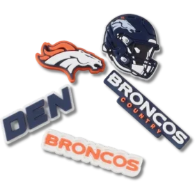 NFL Denver Broncos 5-pack Jibbitz-skoberlocker