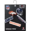 NFL Denver Broncos 5-pack Jibbitz-skoberlocker NFL Denver Broncos 5-pack Jibbitz-skoberlocker