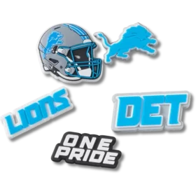 NFL Detroit Lions 5-pack Jibbitz-skoberlocker