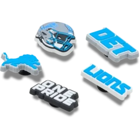 NFL Detroit Lions 5-pack Jibbitz-skoberlocker