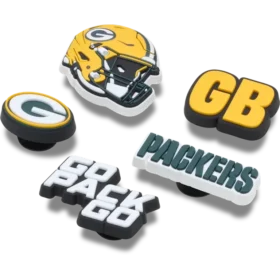 NFL Green Bay Packers 5-pack Jibbitz-skoberlocker