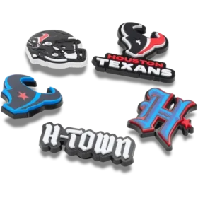NFL Houston Texans 5-pack Jibbitz-skoberlocker