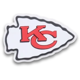 NFL Kansas City Chiefs-logotyp Jibbitz™-berlocker